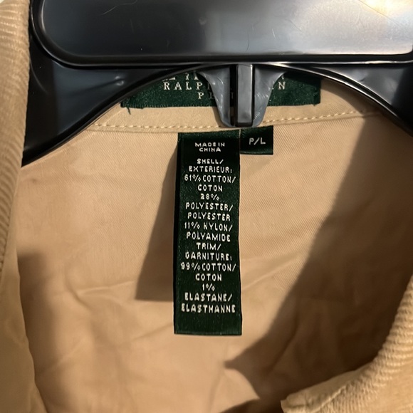 Women’s Ralph Lauren Field Jacket Size Petite Large - Picture 3 of 3